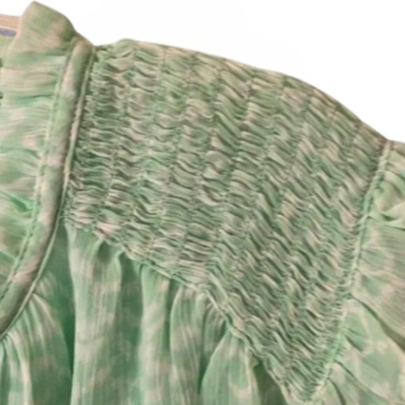 Ann Taylor‎ LOFT Mint Green Long Sleeve Top – Size Small - Picture 4 of 7